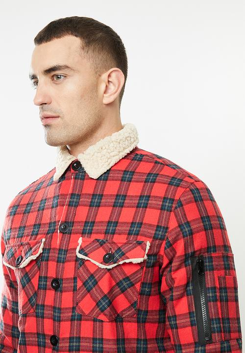 Brave Soul - Dion shirt - red