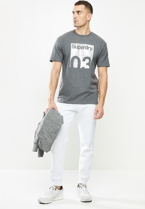Superdry. - Cl transit tee - grey