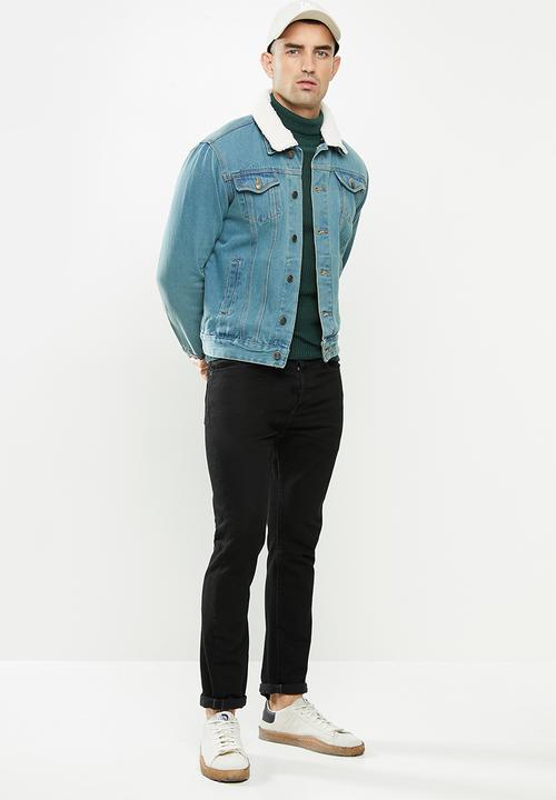 Brave Soul - Larson jacket - light blue