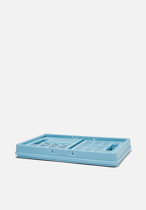 Typo - Midi foldable storage - denim blue