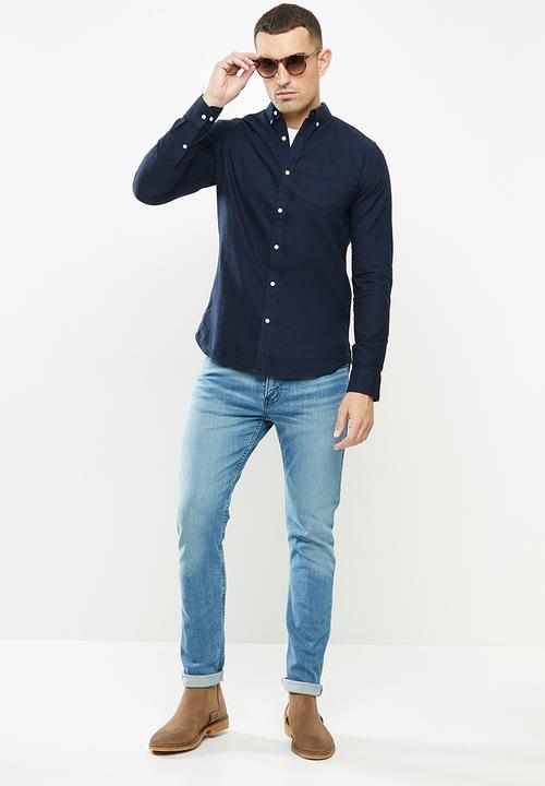 Superdry. - Classic university oxford - navy