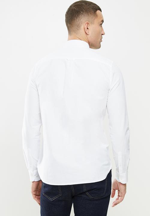 Superdry. - Classic university oxford - white