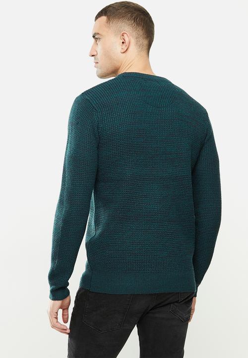 Brave Soul - Neutrone knitwear - navy