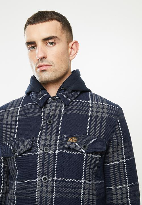 Superdry. - Expedition hood - navy