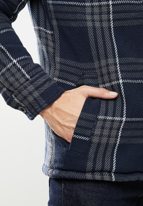 Superdry. - Expedition hood - navy