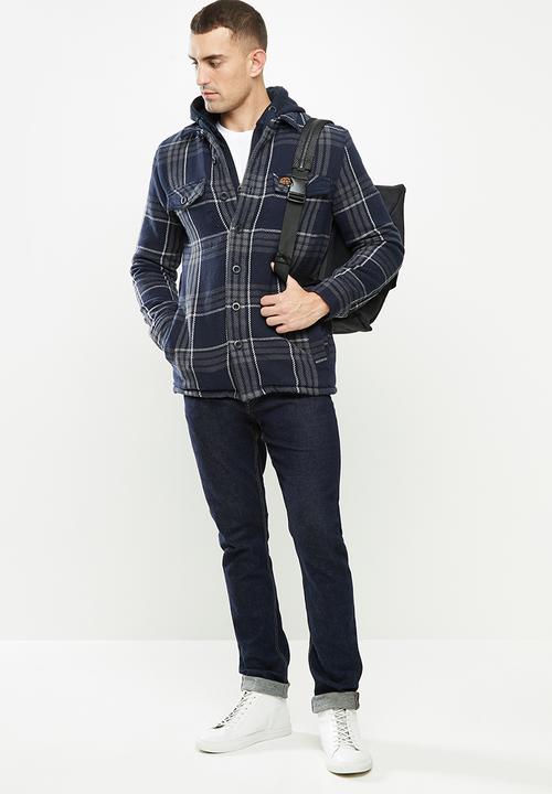 Superdry. - Expedition hood - navy