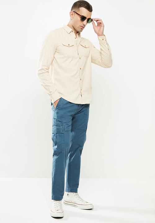 Superdry. - Core cargo - blue