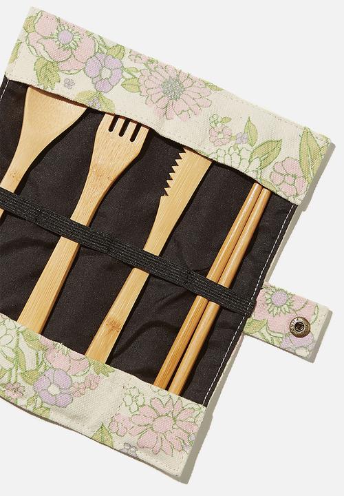 Typo - Cut my lunch cutlery roll - mint 