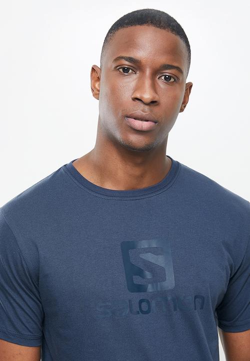Salomon - Achieve short sleeve tee - navy