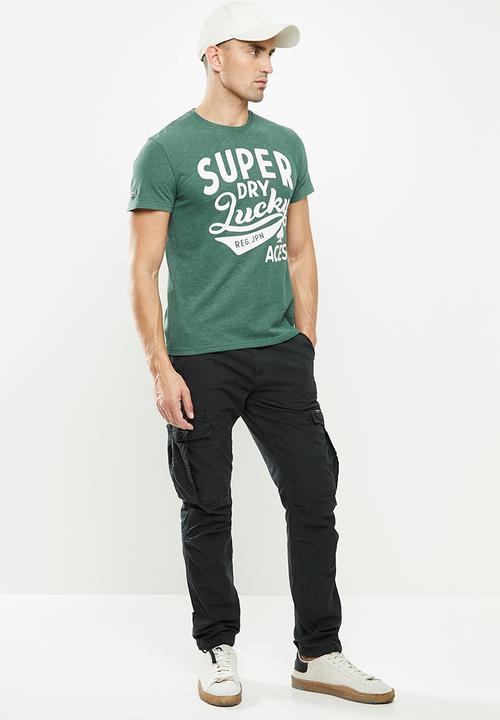 Superdry. - Core parachute cargo - black
