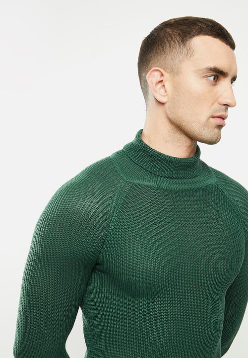 Brave Soul - Greenford knitwear - green