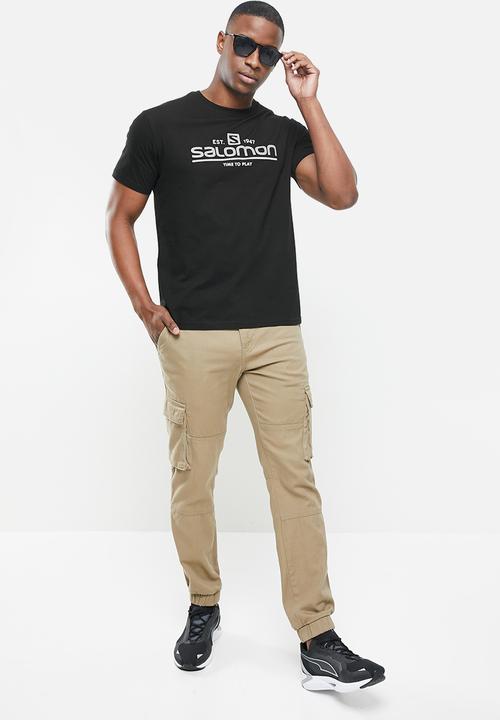 Salomon - Time to play short sleeves tee - black