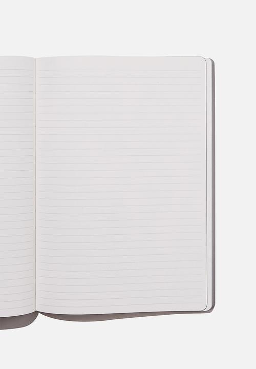 Typo - A4 soft buffalo journal - charcoal 