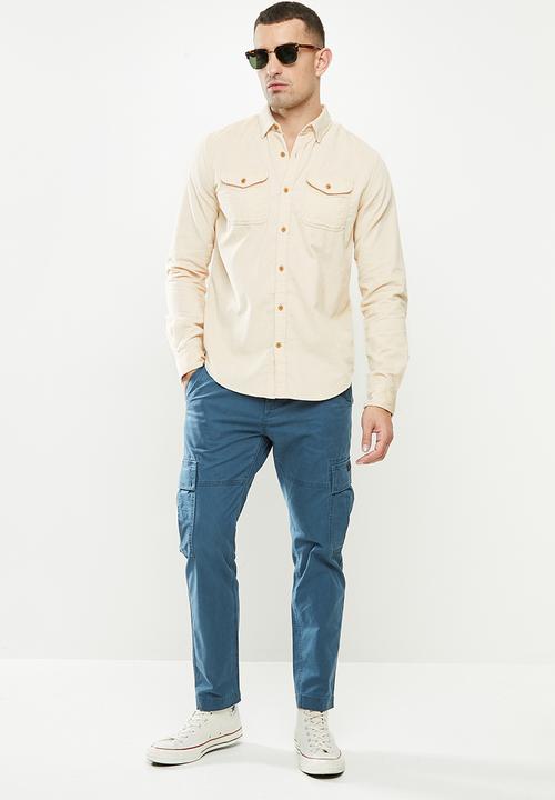 Superdry. - Classic commuter shirt - neutral