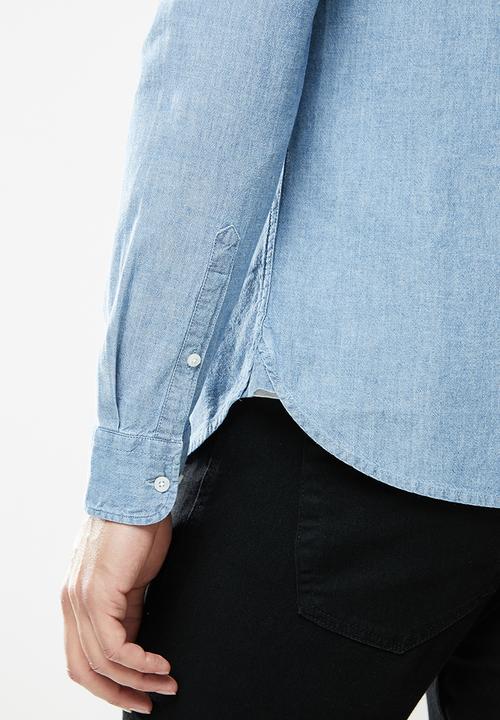 Superdry. - Classic university oxford - blue