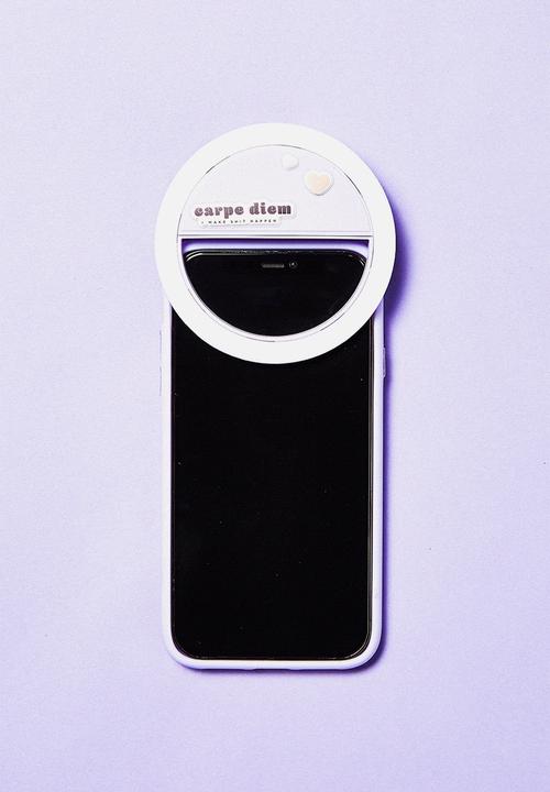 Typo - Phone ring light - pale lilac