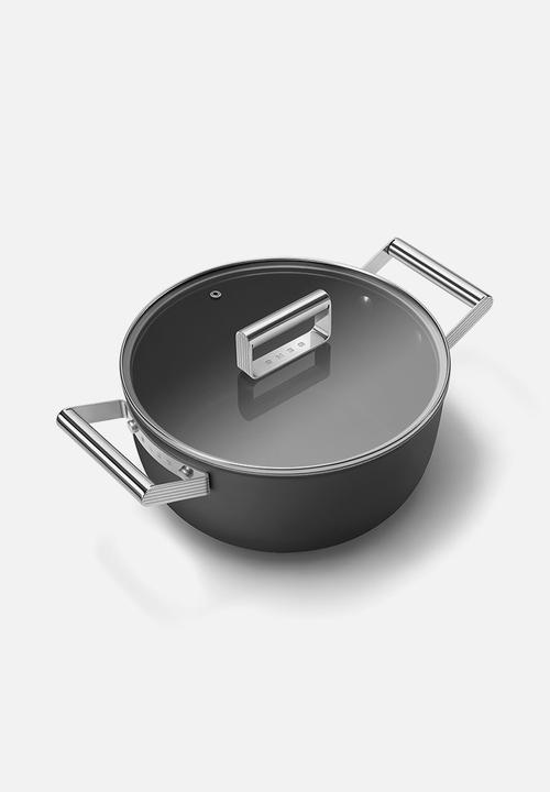 smeg - Casserole 24cm - black