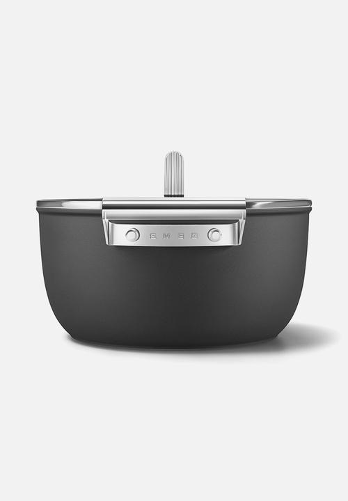 smeg - Casserole 24cm - black