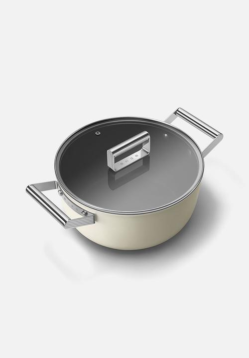 smeg - Casserole 24cm - cream