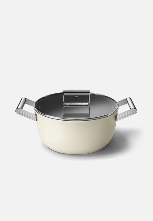 smeg - Casserole 24cm - cream