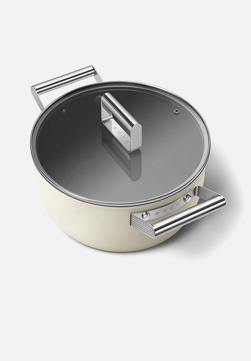 smeg - Casserole 24cm - cream