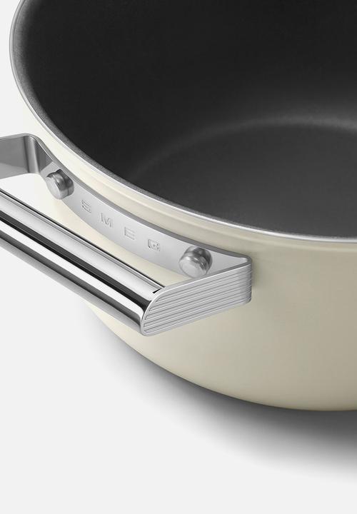smeg - Casserole 24cm - cream