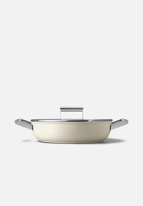 smeg - Skillet 28cm - cream