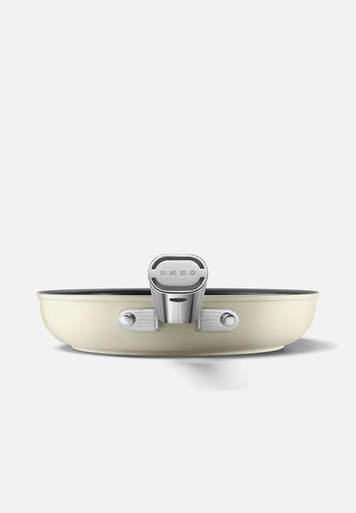 smeg - Frypan 24cm - cream