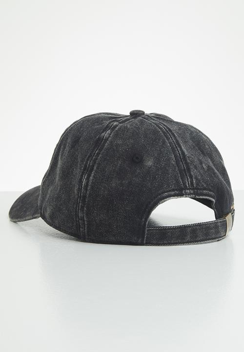 Aca Joe - Mens Aca Joe twill cap - black