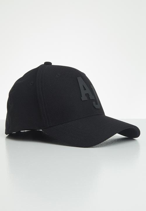 Aca Joe - Mens Aca Joe birdseye cap - black
