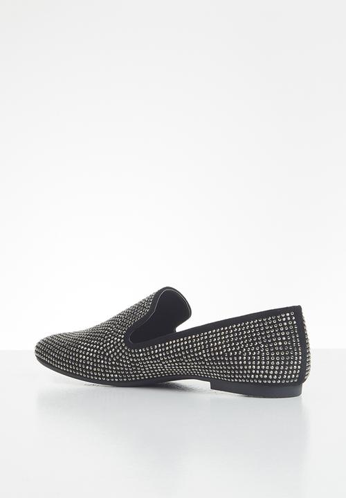 SISSY BOY - Main sequins loafer - black