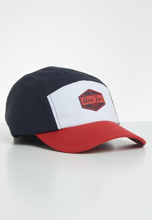 Aca Joe - Mens Aca Joe colour block cap - navy