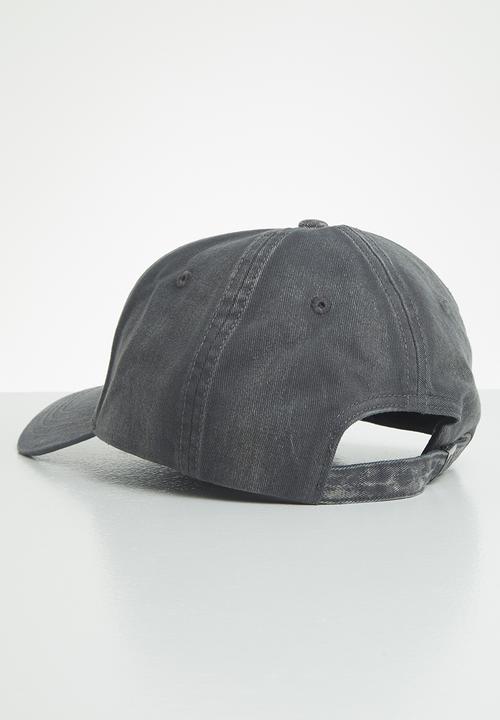 Aca Joe - Mens Aca Joe enzyme wash cap - grey