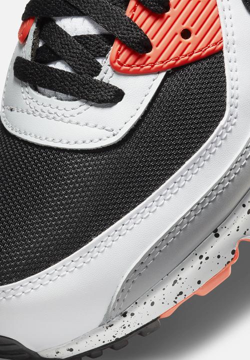 Nike - Air Max 90  - white/black-turf orange-aquamarine