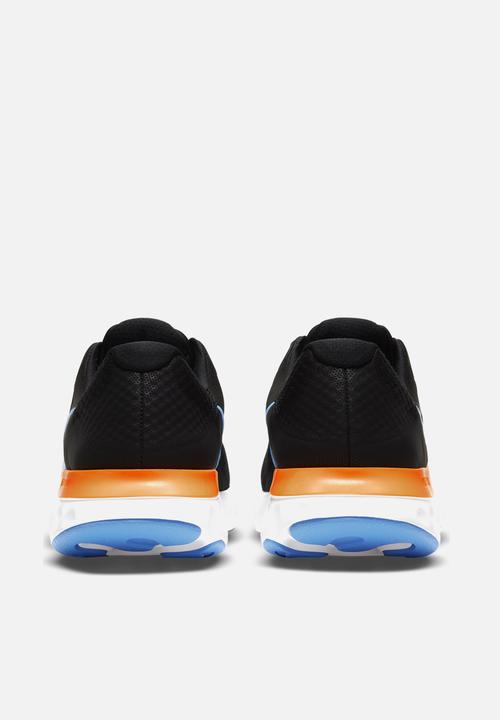 Nike - Renew run 2 - black/coast-dk smoke grey-total orange