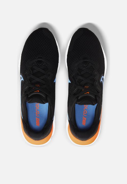Nike - Renew run 2 - black/coast-dk smoke grey-total orange