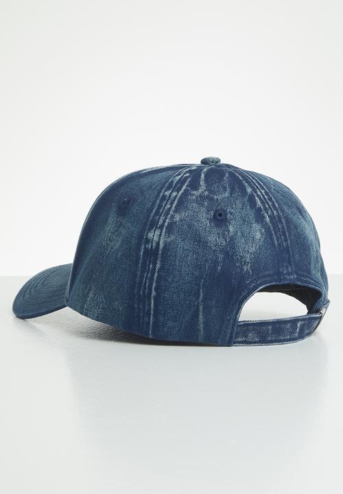 Aca Joe - Mens Aca Joe enzyme wash cap - navy
