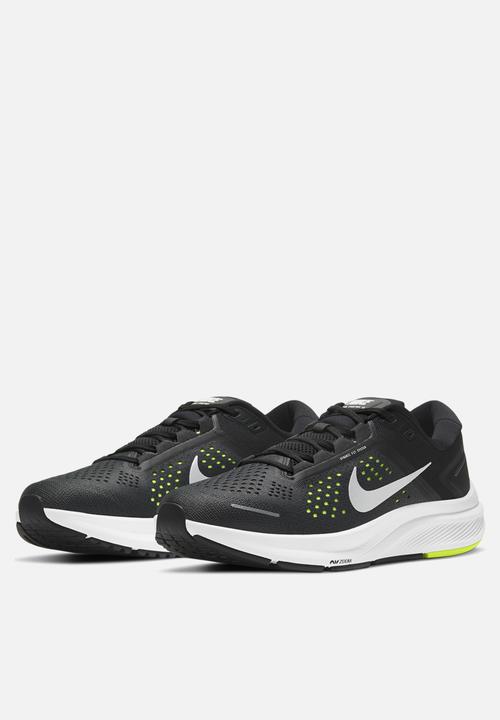 Nike - Air Zoom structure 23 - black/metallic silver-volt-anthracite