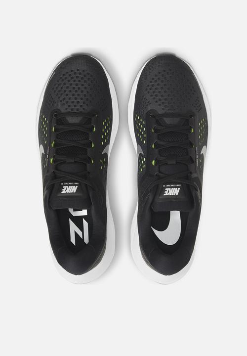 Nike - Air Zoom structure 23 - black/metallic silver-volt-anthracite