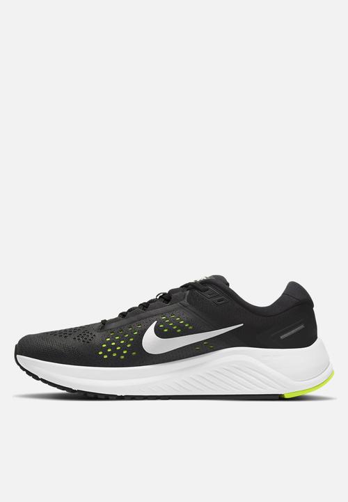 Nike - Air Zoom structure 23 - black/metallic silver-volt-anthracite
