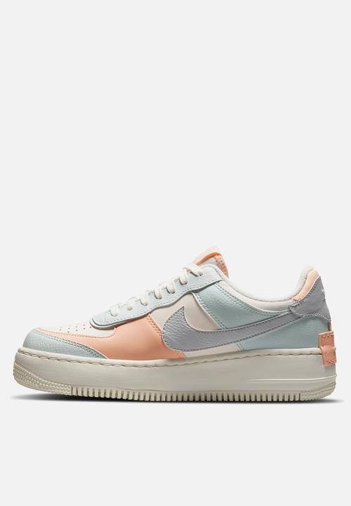 Nike - Air force 1 shadow - sail/barely green-crimson tint