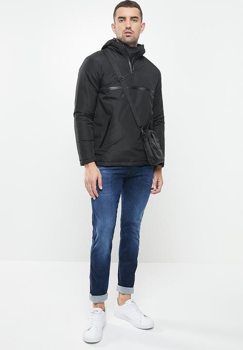 Brave Soul - Ingles cagoule jacket - black