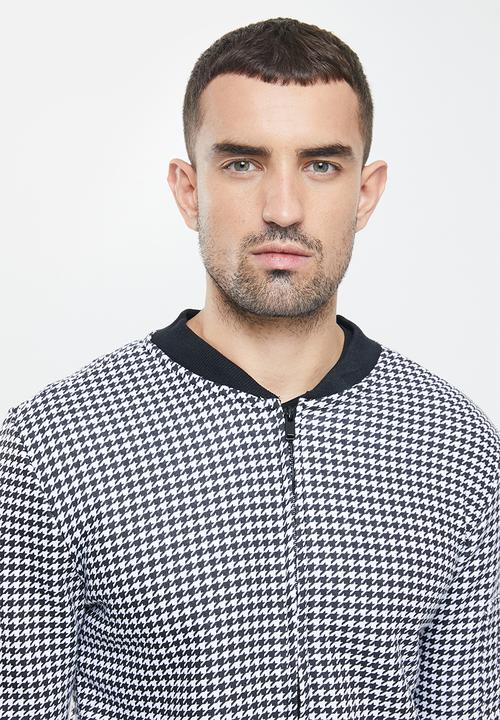 Brave Soul - Porter sweatshirts - white & black