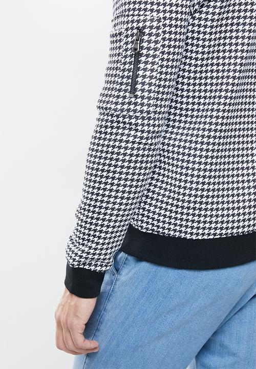 Brave Soul - Porter sweatshirts - white & black