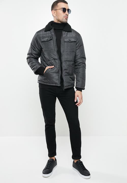 Brave Soul - Brooks jackets - grey & black