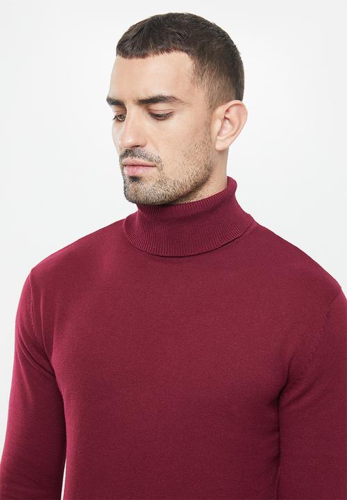 Brave Soul - Humev knitwear - red