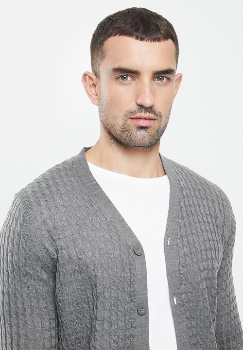 Brave Soul - Milforda knitwear - grey 
