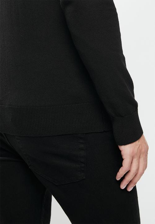 Brave Soul - Humez knitwear - black