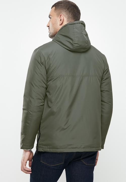 Brave Soul - Ingles cagoule jacket - khaki