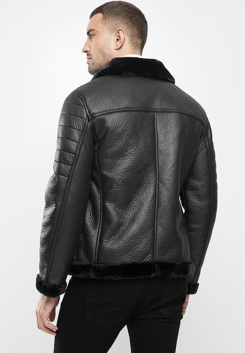 Brave Soul - Blackout jacket - black